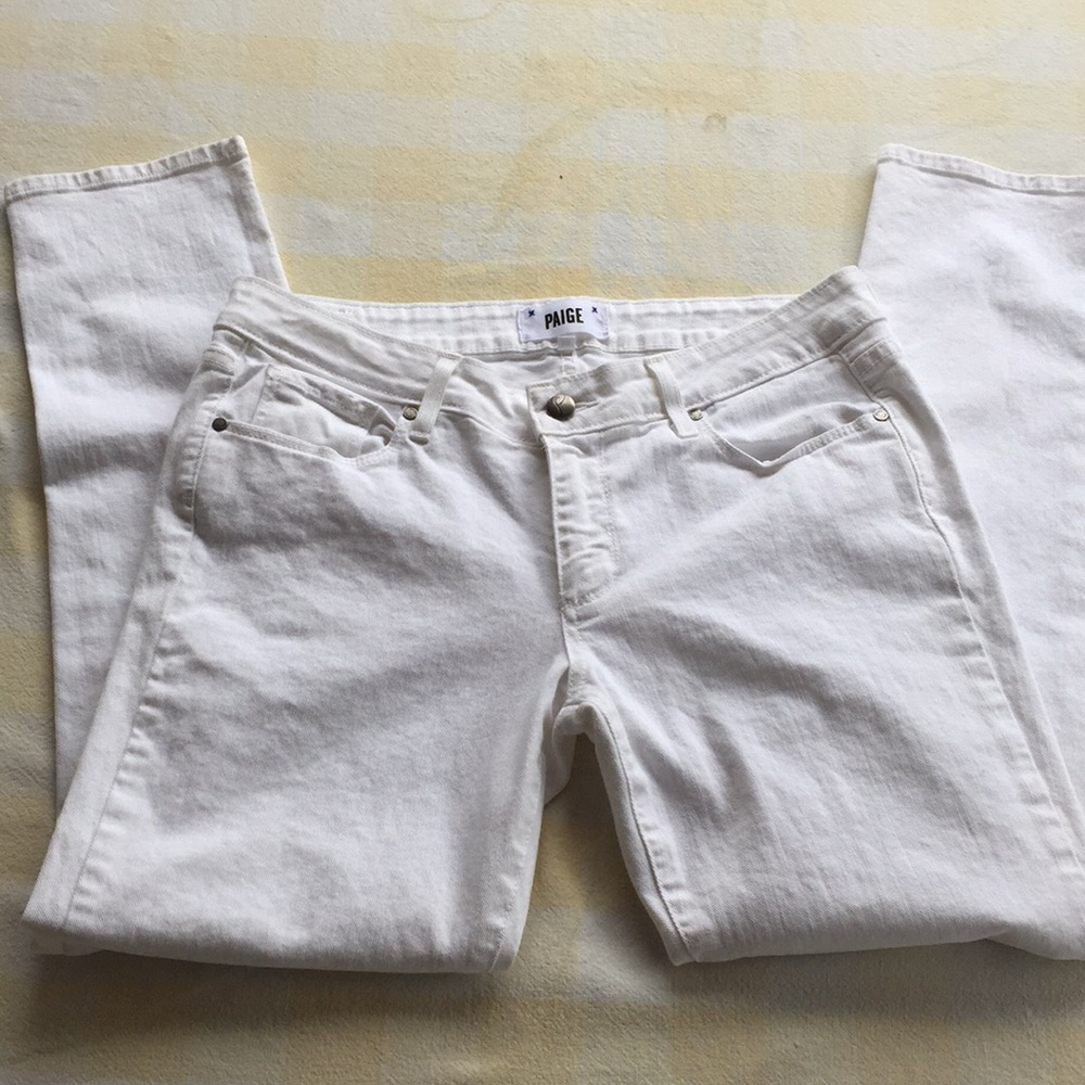 Paige white skinny jean